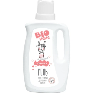 Гель для прання Bio Няня Ромашка для дитячої білизни 1 л (4820168431104) зображення 1