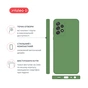 Чехол для мобильного телефона Intaleo SoftShell Samsung Galaxy A72 Green (1283126563089) - уменьшенное изображение 4