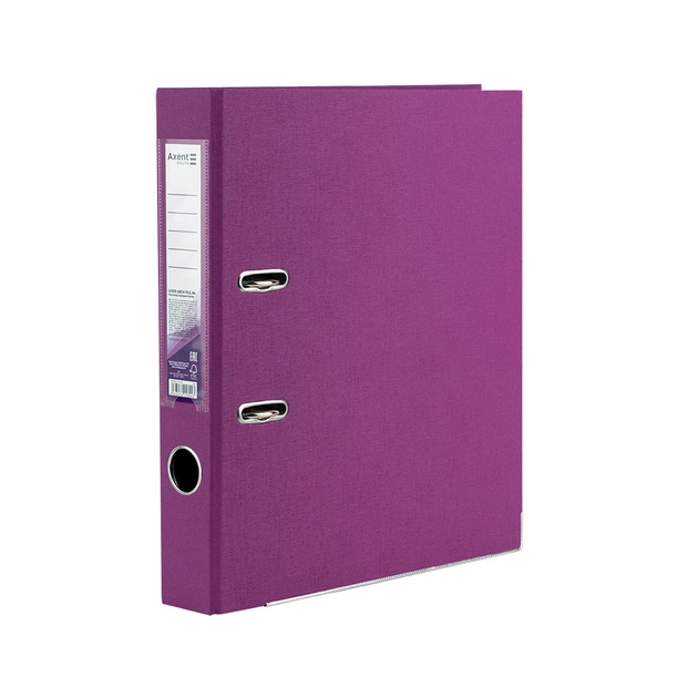 Папка - реєстратор Axent А4+ двостороння 5 cм Бузкова (D1711-26C) - picture 1
