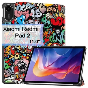 Чохол до планшета BeCover Smart Xiaomi Redmi Pad 2 11.0" Graffiti (713648) зображення 1