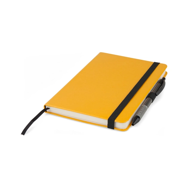 Книга записна Axent Partner 125х195 мм в точку 96 аркушів Жовта (8306-08-A) - зображення 7