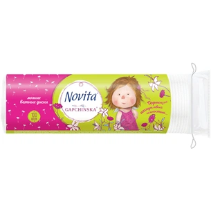 Ватні диски Novita Gapchinska 100 шт. (4744246013221) зображення 1