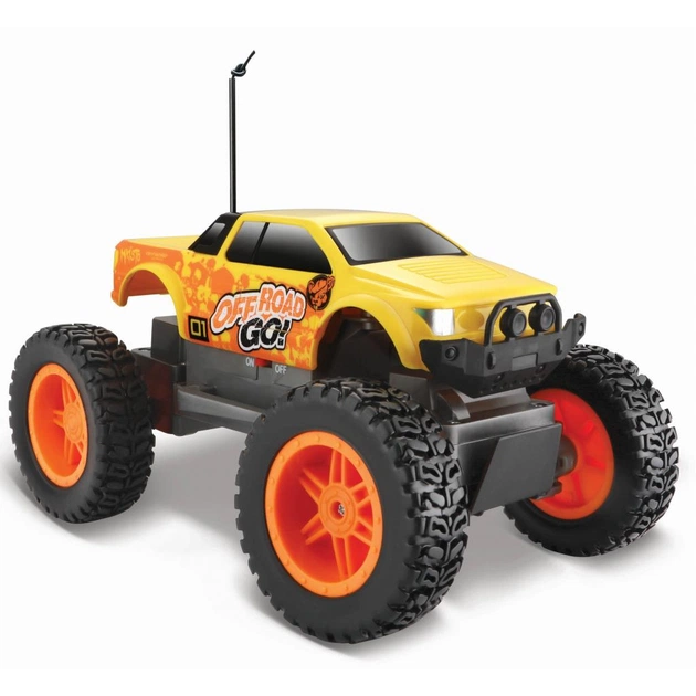 Радиоуправляемая игрушка Maisto Off Road Go Желтый (81762 yellow) - изображение 1