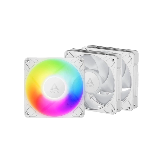 Кулер до корпусу Arctic P12 PRO A-RGB WHT AC (ACFAN00326A) - зображення 1