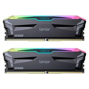 Модуль пам'яті для комп'ютера DDR4 32GB (2x16GB) 3600 MHz Ares RGB Black Lexar (LD4BU016G-R3600GDLA) зображення 1