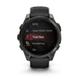 Смарт-годинник Garmin fenix 8 47mm, AMOLED, Saph, CrbnGryTi/Blk, Blk/PebbleGryBnd, GPS (010-02904-21) - зменшене зображення 10
