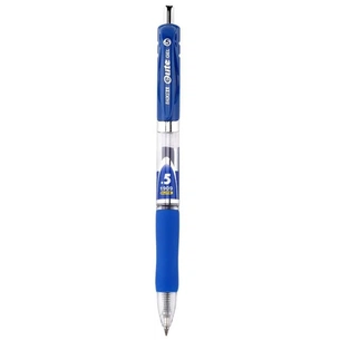 Ручка гелева Baoke Elite автоматична з грипом 0,5 мм синя (PEN-BAO-PC1909-BL) зображення 1