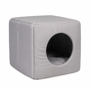 Будиночок для тварин Природа "CUBE" 40х40х37 см (сірий) (4823082418886) зображення 1