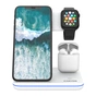 Зарядний пристрій Canyon 3in1 Wireless charger (CNS-WCS302W) - зменшене зображення 2