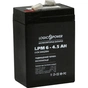 Батарея до ДБЖ LogicPower LPM 6В 4.5 Ah (3860) - зменшене зображення 3