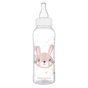 Пляшечка для годування Canpol babies Cute Animals стандартна 250 мл рожева рожев (11/841_pin) - зменшене зображення 2