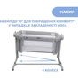 Ліжечко Chicco Next2Me Magic Evo light gray (87041.72) - зменшене зображення 4