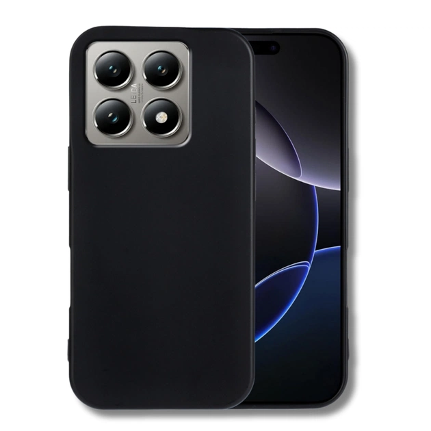 Чохол до мобільного телефона BeCover Silicone Xiaomi 15T Black (714687) - зображення 1