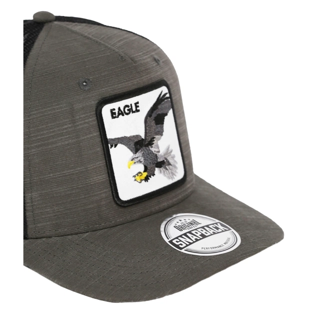 Кепка coFEE Five Panels Snap Eagle темно-сіра (SH2026.7/9) - picture 3