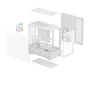 Корпус DeepCool CG380 3F White (R-CG380-WHAGM3-G) без БЖ - зменшене зображення 3