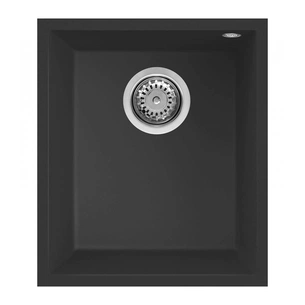 Мийка кухонна Elleci Q 100 under top nero 40 зображення 1