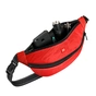 Поясна сумка-бананка для собак WAUDOG Family 33х17х10 см червона (56893) - зменшене зображення 2
