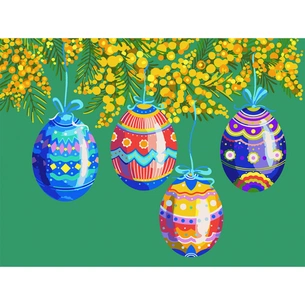 Картина по номерам Santi Великдень ©pollypop92 30*40 см (954493) зображення 1