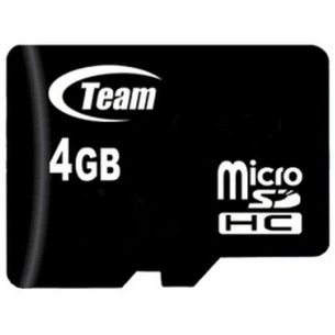 Карта пам'яті Team 4GB microSD Class 10 (TUSDH4GCL1002) зображення 1