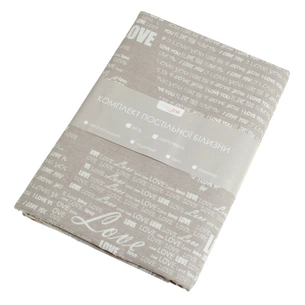 Постільна білизна Home Line Серцеїд бязь, Євро (168366) зображення 1