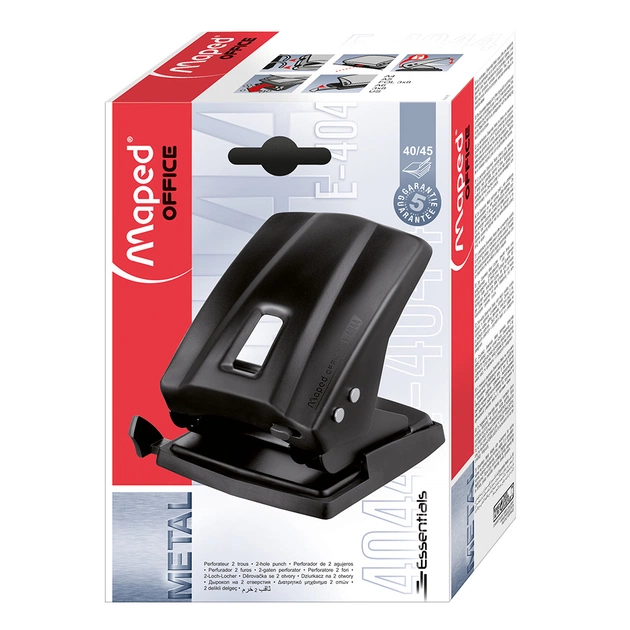 Діркопробивач Maped Essentials Metal 45 аркушів (MP.404411) - picture 3