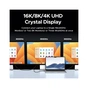 Дата кабель USB-C to USB-C 1.0m Thunderbolt 5 240W 5A 120Gbps 16/8/4K L703 black Ugreen (45996) - зменшене зображення 4
