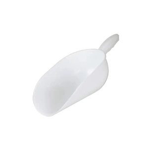 Совок для сипучих продуктів та льоду Mobil Plastic напівкруглий білий 42 см PP - 1,500 л (136/42-BIM) зображення 1