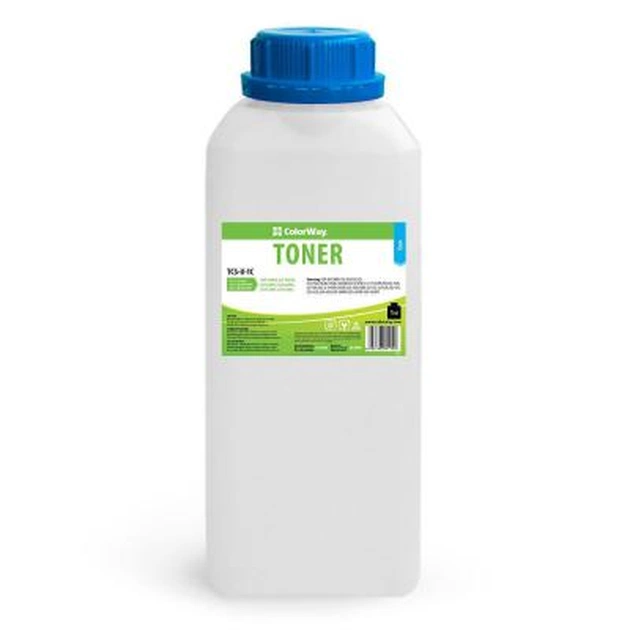 Тонер ColorWay SAMSUNG CLP Universal color Cyan (1kg) (TCS-U-1C) - зображення 1