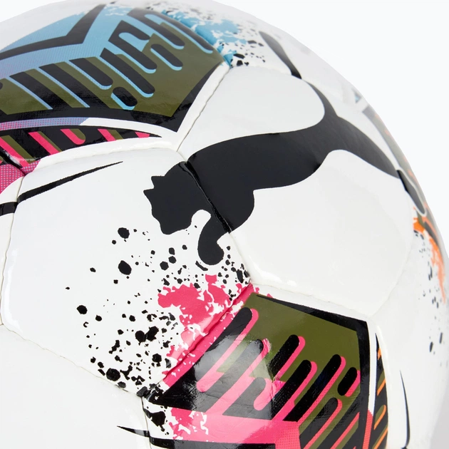 М'яч футзальний Puma тренувальний Puma Futsal 2 HS 084343-01 білий, мультиколор 4 (4067981495450) - picture 4