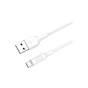 Дата кабель USB 2.0 AM to USB-C 1.0m 2A X25 white HOCO (6957531080152) - уменьшенное изображение 3