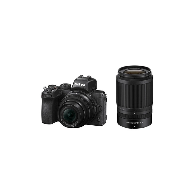 Цифровий фотоапарат Nikon Z50 + 16-50 VR + 50-250 VR (VOA050K002) - изображение 1