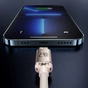 Дата кабель USB 2.0 AM to Lightning 1.2m 2.4A pink Baseus (CAJY001104) - уменьшенное изображение 7
