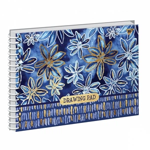 Альбом для малювання Yes А4 Indigo на спіралі, 20 аркушів (130479) зображення 1