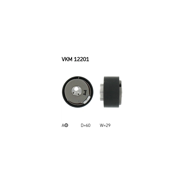 Ролик натягувача ременя SKF VKM 12201 - зображення 1