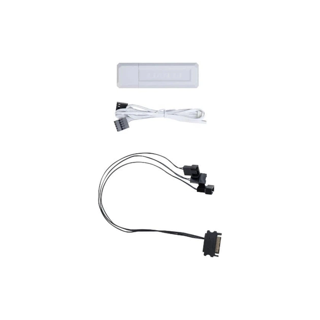 Контроллер вентилятора Lian Li Wireless Controller, White (G89.RF-T-W.01) - picture 1