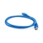 Дата кабель USB 3.0 AM/AM 1.5m blue Voltronic (YT-3.0AM+AM-1.5) - уменьшенное изображение 2