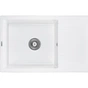 Мийка кухонна GRANADO NAVIA white з сифоном (775*495mm.) (gr3805) - зменшене зображення 1