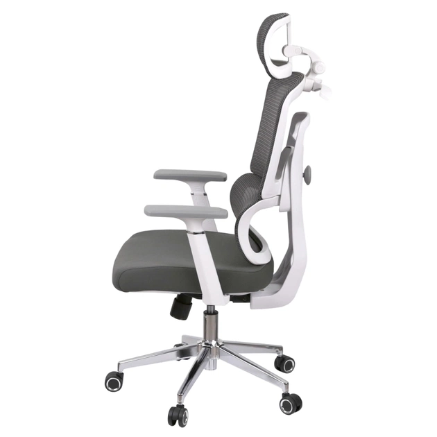 Офісне крісло Аклас Арктик WT R-SR Сірий (LVB-306 Grey OS-3006 Grey) (00144009) - зображення 3