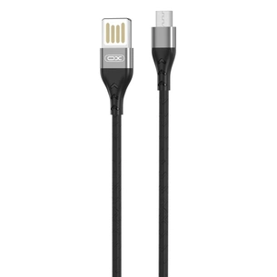 Кабель XO NB188 USB - micro-USB, (M/M), 2.4A 1 м Gray (6920680879717) зображення 1