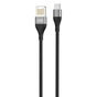 Кабель XO NB188 USB - micro-USB, (M/M), 2.4A 1 м Gray (6920680879717) - зменшене зображення 1