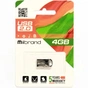 USB флеш накопичувач Mibrand 4GB Hawk Black USB 2.0 (MI2.0/HA4M1B) - зменшене зображення 2