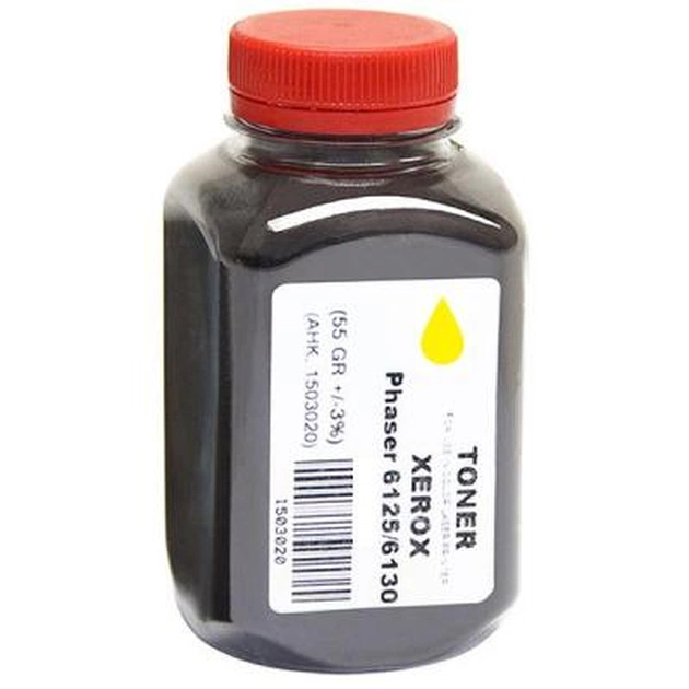 Тонер AHK Xerox Phaser 6125/6130 бутль 50г Yellow (1503010) - изображение 1