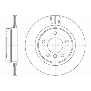 Гальмівний диск REMSA 6722.10 зображення 1