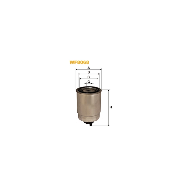 Фильтр топливный Wixfiltron WF8068 - изображение 1