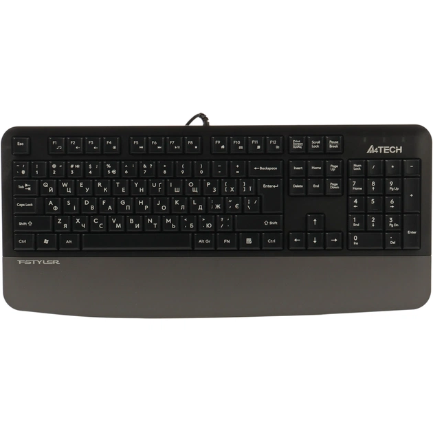 Клавиатура A4Tech FK20 USB UA Grey (4711421003209) - изображение 1