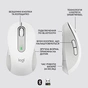 Мишка Logitech Signature M650 L Wireless Mouse for Business Off-White (910-006349) - зменшене зображення 6