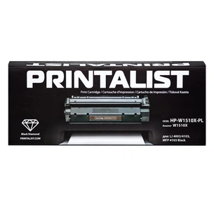 Тонер-картридж Printalist HP LJ 4003/4103, MFP 4103 Black / W1510X 9,7K (HP-W1510X-PL) зображення 1