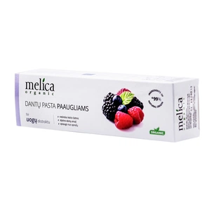 Дитяча зубна паста Melica Organic Ягідний мікс 100 мл (4770416003624) зображення 1