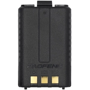 Акумуляторна батарея Baofeng для UV-5R Std 1800mAh (BL-5_Black / Гр6374) зображення 1