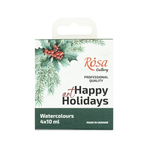Акварельні фарби Rosa Gallery Special Edition 3, 4 кольори по 10 мл (4823098546726) picture 1